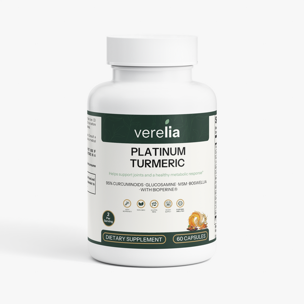 Turmeric 800mg + 95% Curcuminoids & BioPerine® — 60 Capsules