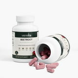 Organic Beetroot 1,300mg Root Powder — 60 Capsules, 30-Day Supply